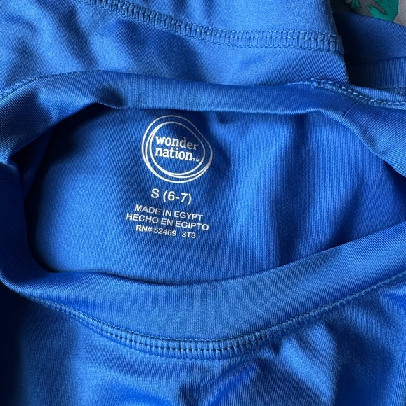 Wonder Nation Blue Rash Guard - Picture 4 of 4